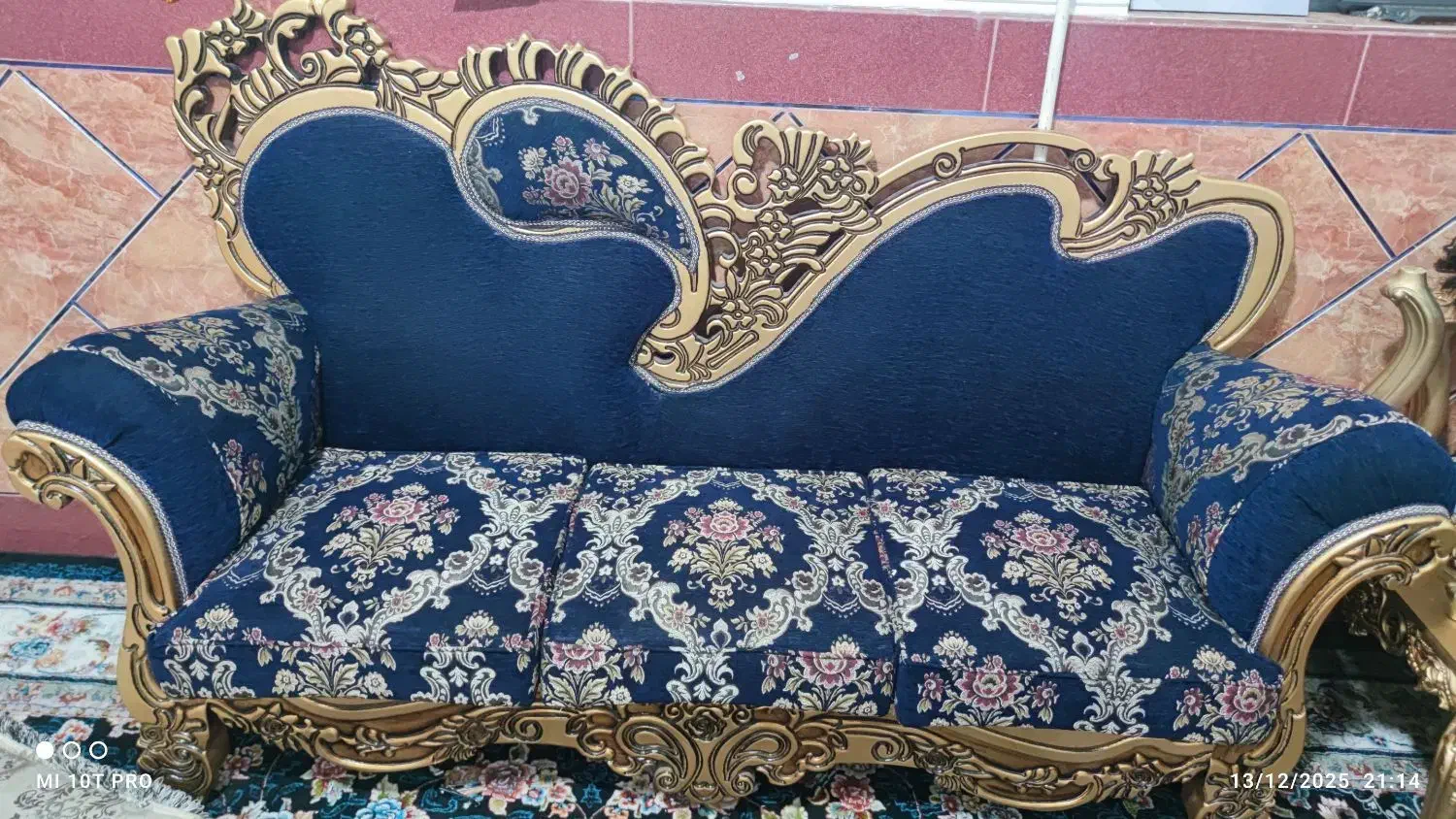 مبل سلطنتی هفت نفره|مبلمان خانگی و میز عسلی|لنده, |دیوار