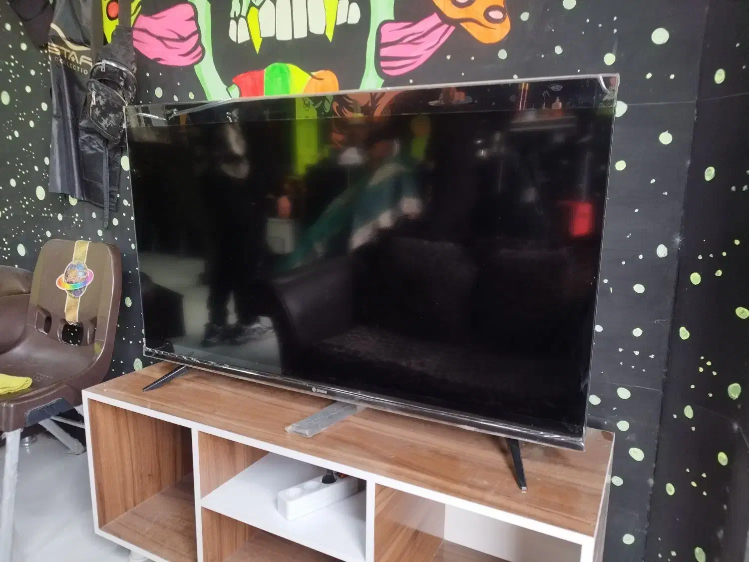 تلویزیون اسنوا 50 اینچ|تلویزیون و پروژکتور|فولادشهر, B4|دیوار