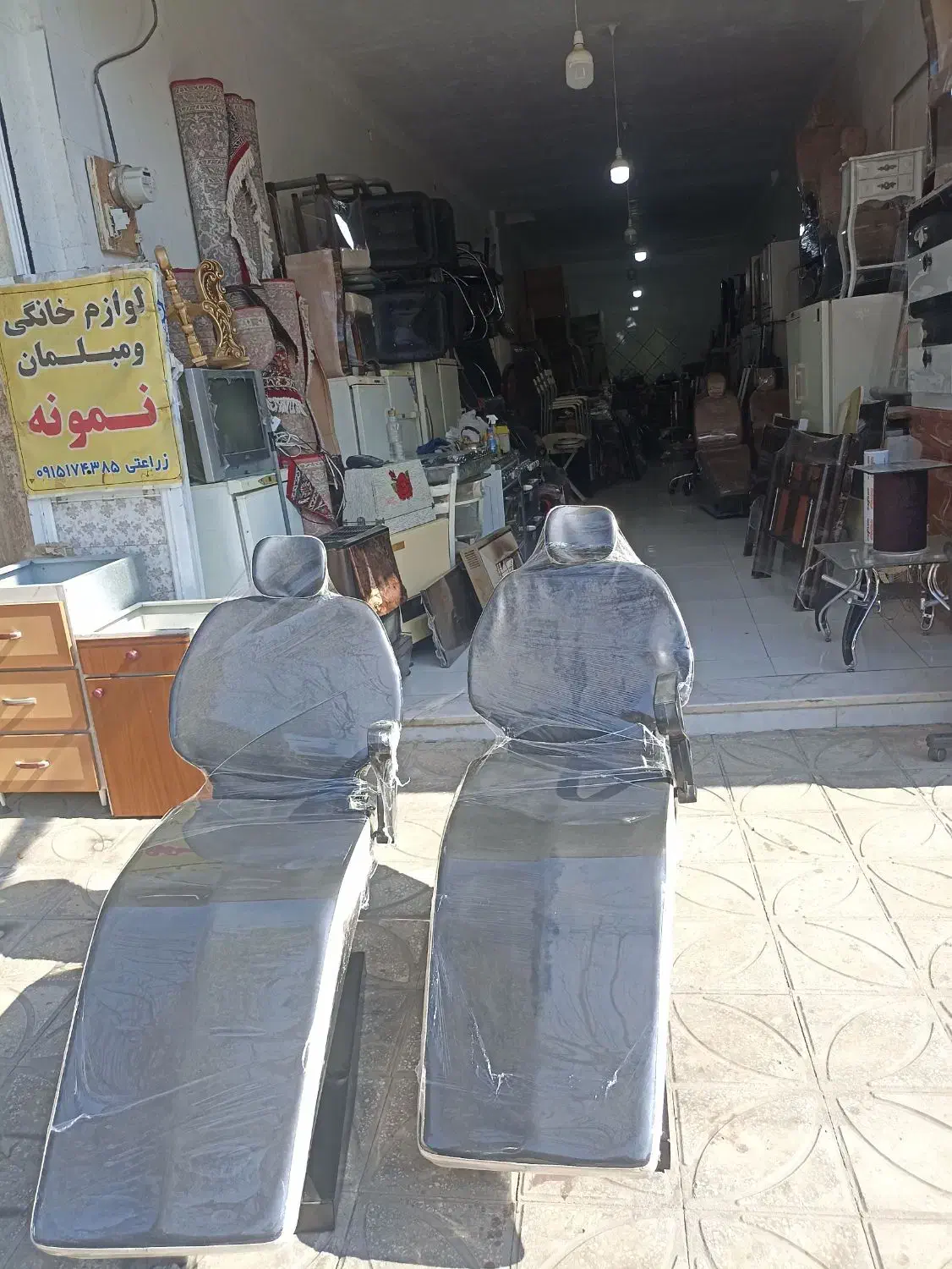 صندلی آرایشگاه|صندلی و نیمکت|سبزوار, طبرسی (جعفرآباد)|دیوار