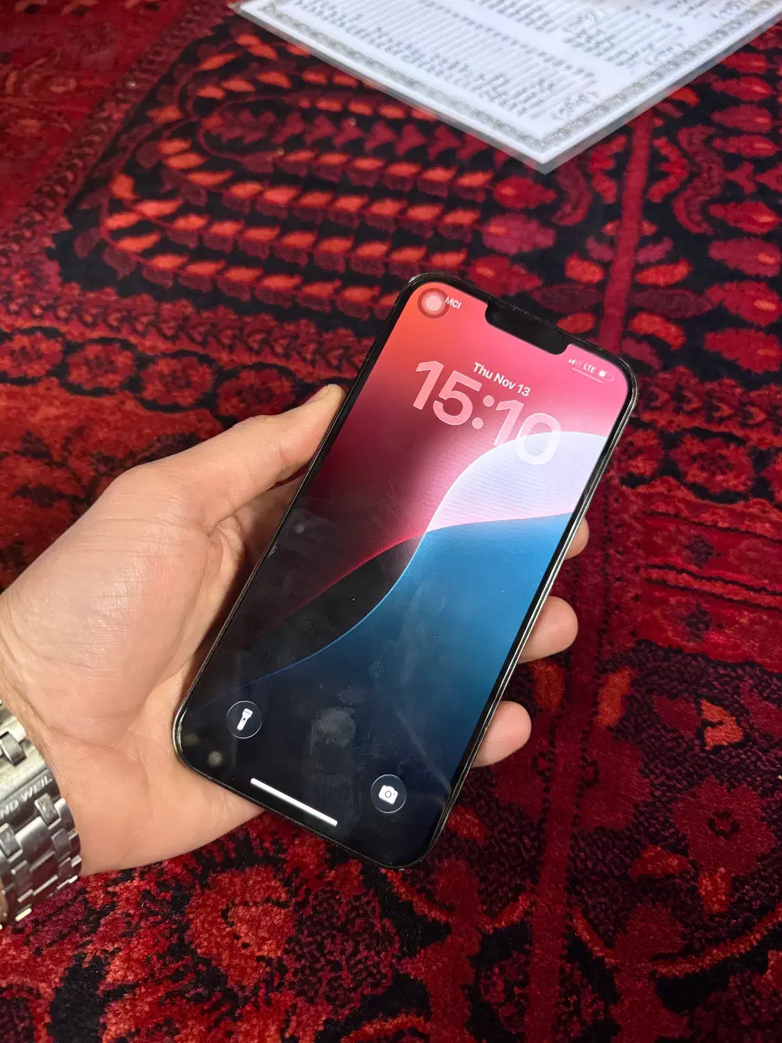 آیفون ۱۳ پرومکس یک ترابایت تک سیم|موبایل|قم, پردیسان|دیوار