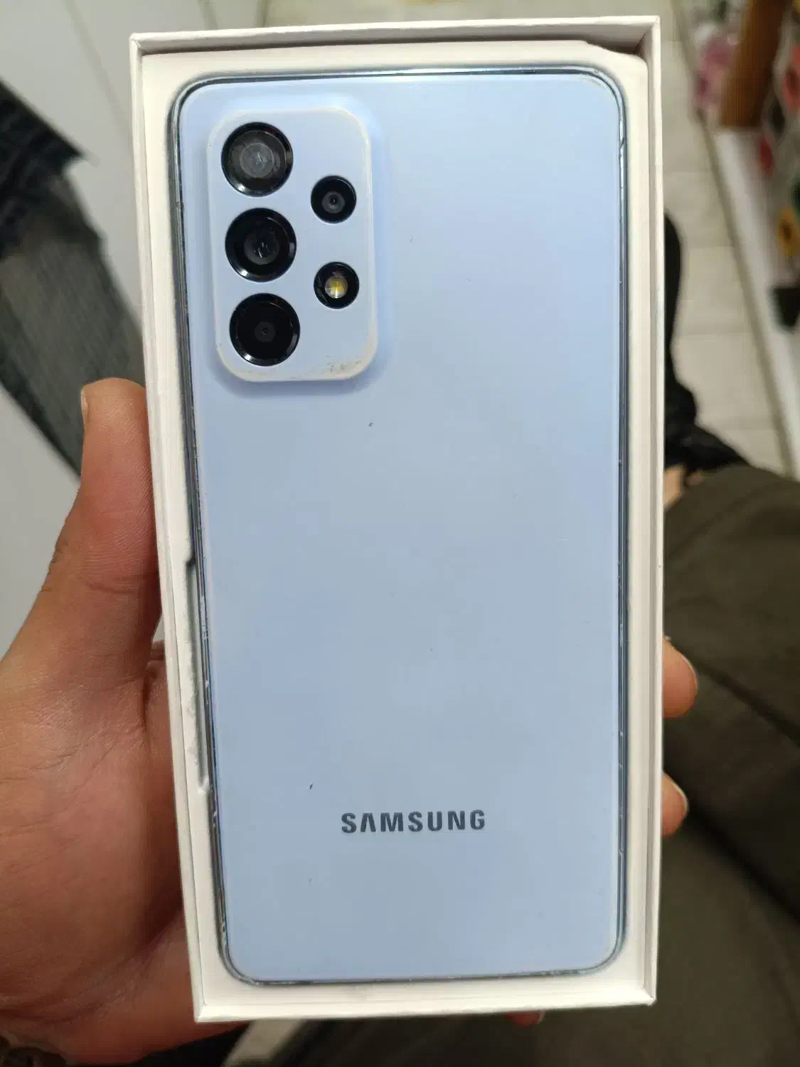 A53 سامسونگ 128 گیگ|موبایل|هشتگرد, شهرک ولیعصر (مصلی)|دیوار