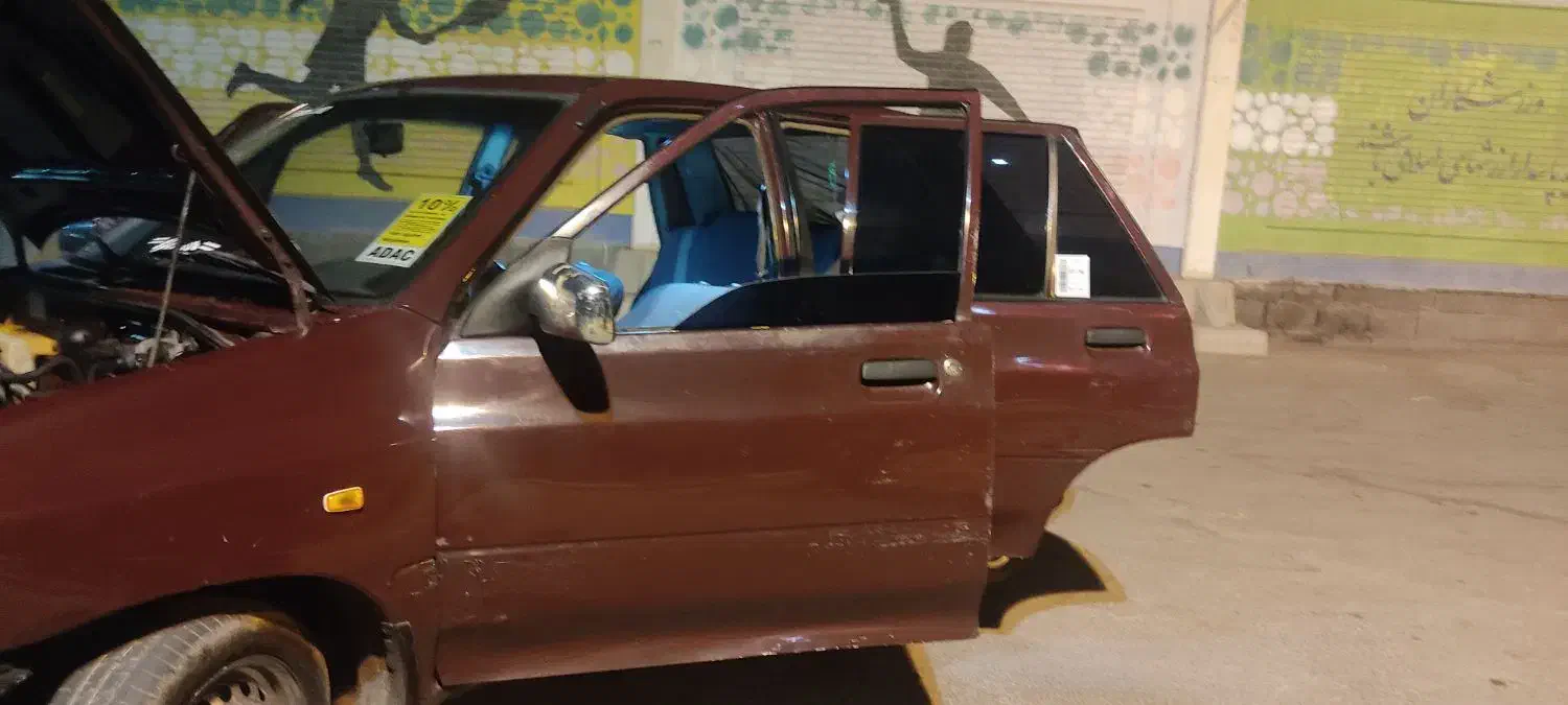 .پراید مدل 84 با پانوماتیک|خودرو سواری و وانت|کاشان, آیت الله سعیدی|دیوار