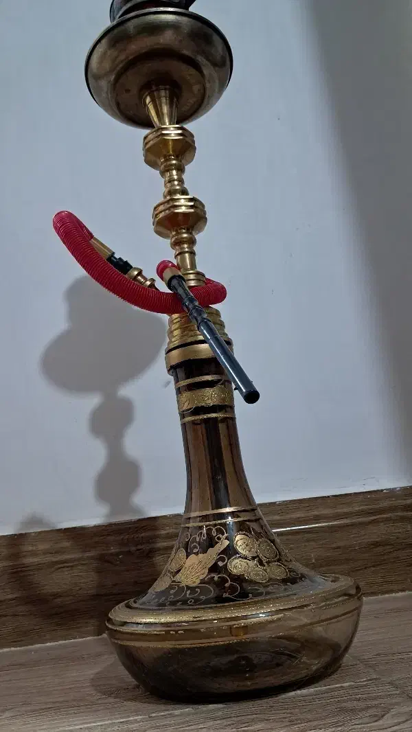 قلیان برنجی سنگین|کلکسیون و سرگرمی|هشتگرد, خور|دیوار