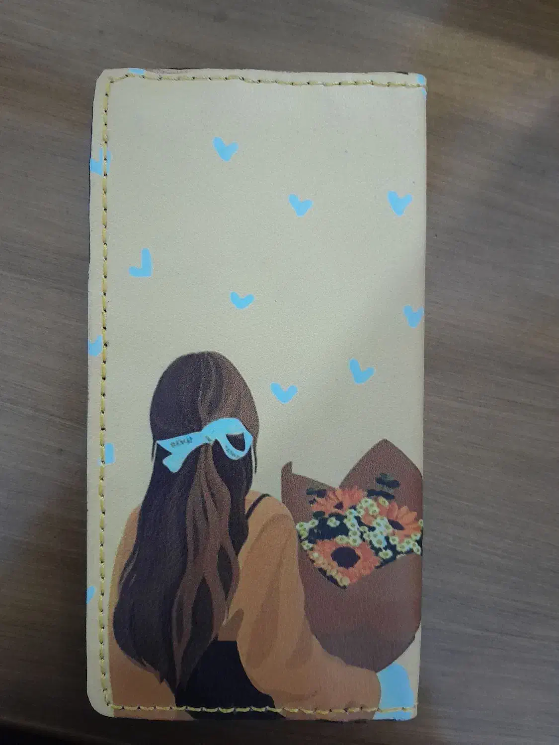 کیف پول چرم دخترونه خردلی|کیف، کفش، کمربند|اراک, |دیوار