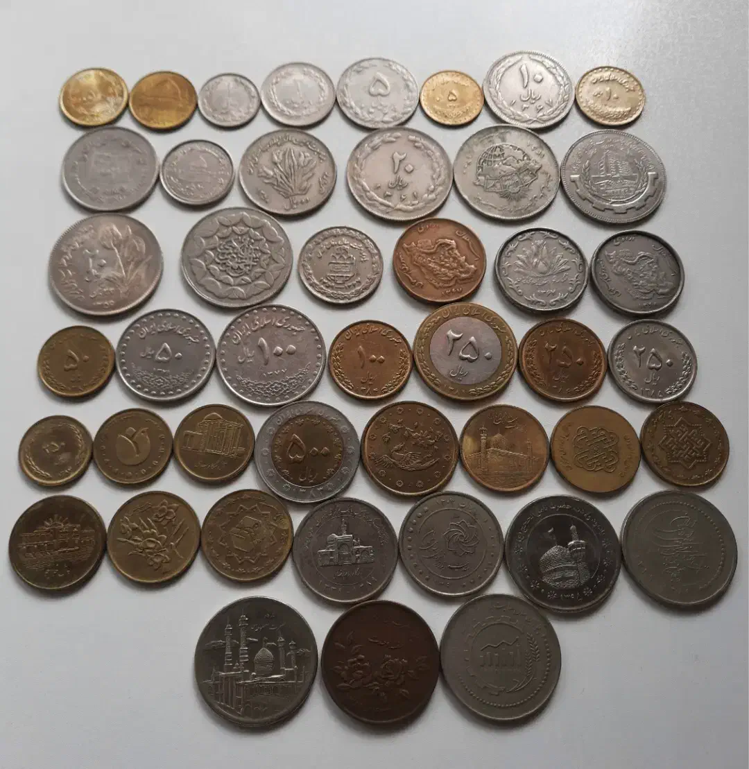 مجموعه ۴۵ عددی سکه های جمهوری|کلکسیون سکه، تمبر، اسکناس|نجفآباد, معرفت|دیوار