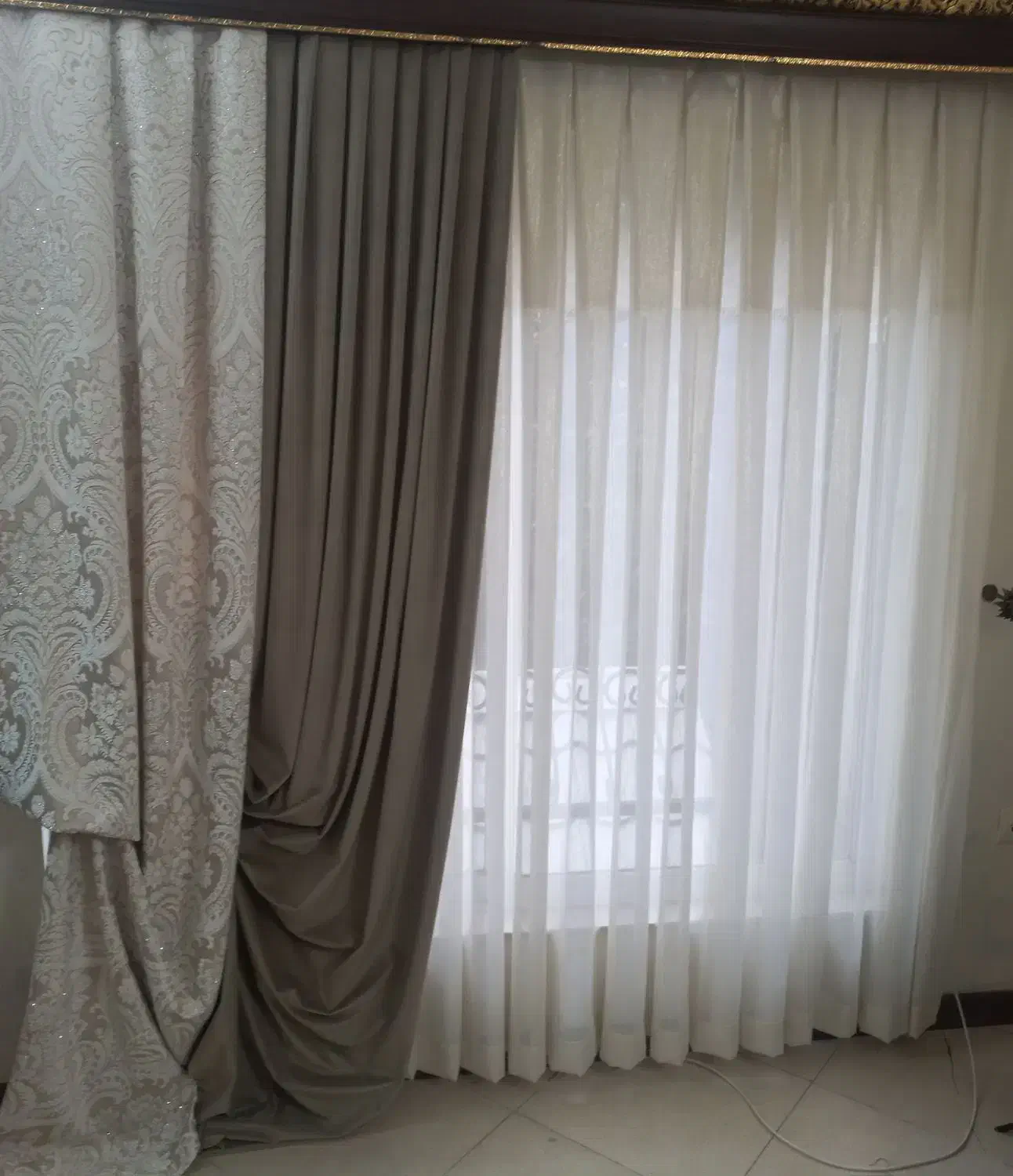 پرده|پرده، رانر، رومیزی|تهران, افسریه شمالی|دیوار