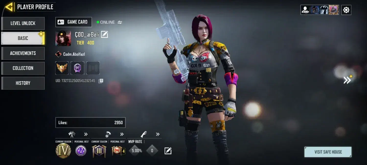 اکانت کالاف|کنسول، بازی ویدئویی و آنلاین|بهبهان, |دیوار