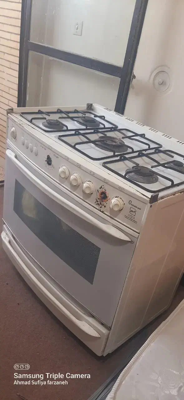 فر گاز درحد نو|اجاق گاز و لوازم برقی پخت‌وپز|فولادشهر, B6|دیوار