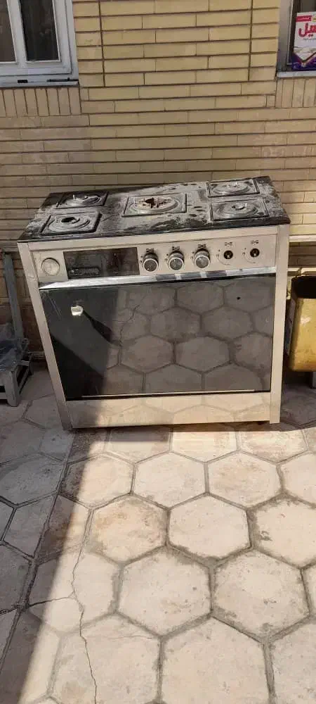 اجاق گاز پنج شعله طرح فر|اجاق گاز و لوازم برقی پخت‌وپز|شیراز, تندگویان|دیوار