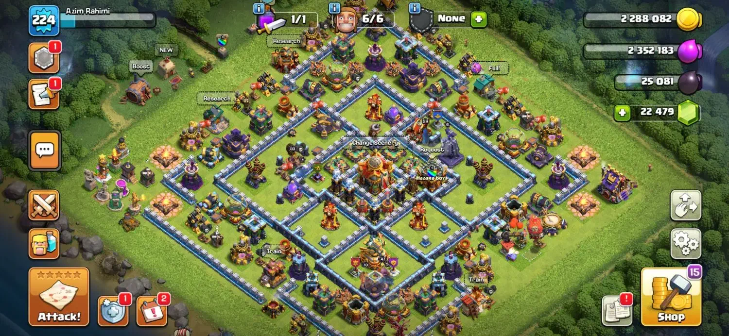 12 تا اکانت کلش بهمراه یک کلن لول 9 فقط 5 تومن|کنسول، بازی ویدئویی و آنلاین|قم, هفت تیر|دیوار