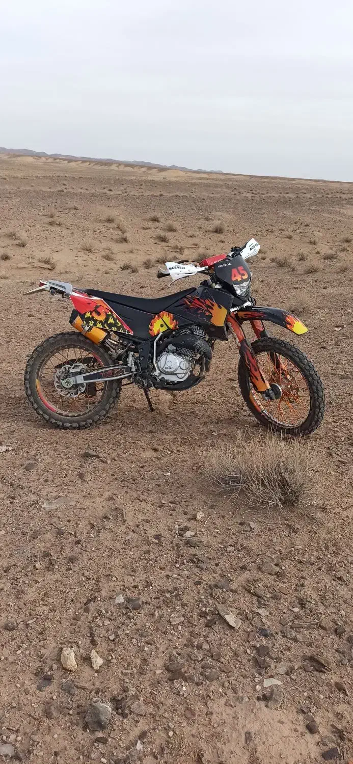 موتور تریل بهرو 200|موتورسیکلت|سرایان, |دیوار