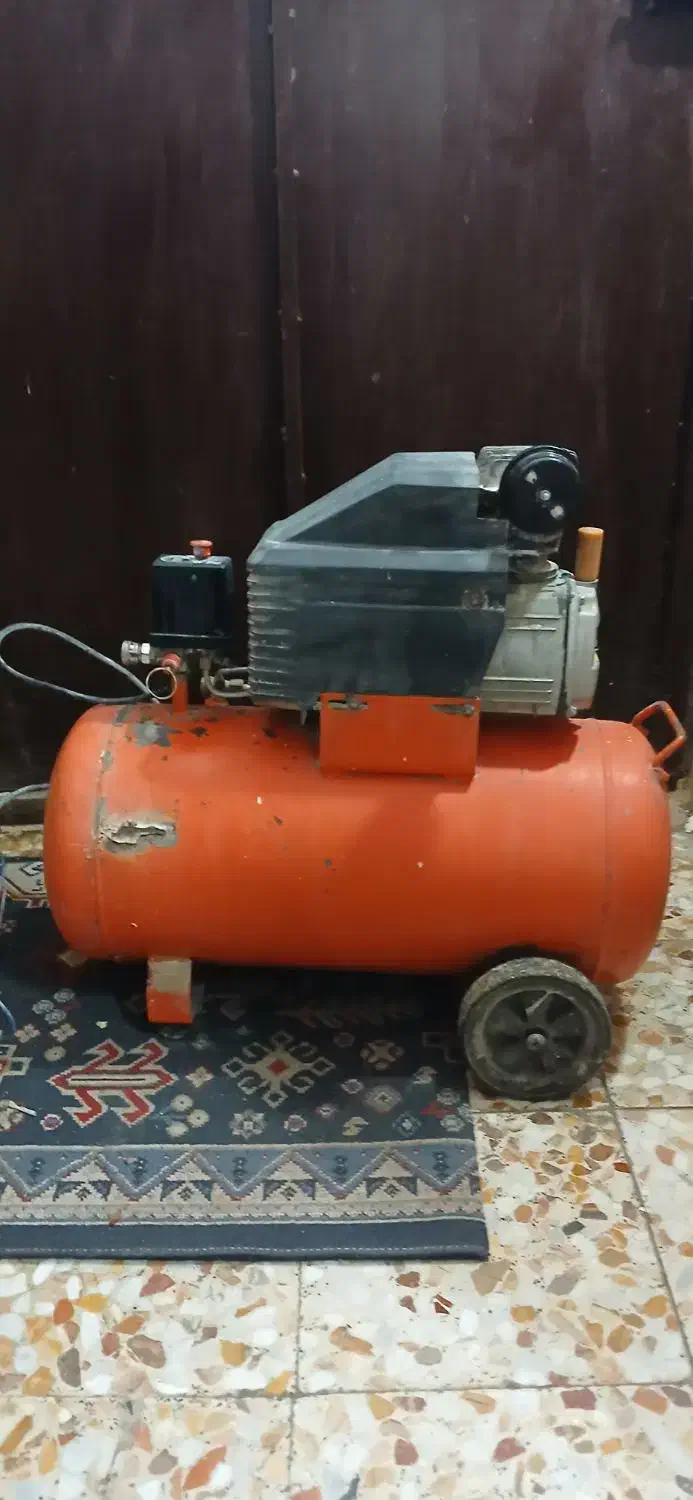 فروش پمپ باد مخزن ۵۰|ماشینآلات صنعتی|رشت, رشتیان|دیوار