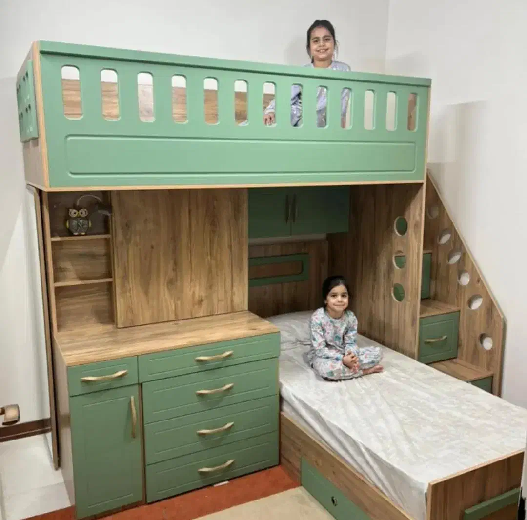 تخت دو طبقه برتر|تخت و سرویس خواب|شیراز, سلطان آباد|دیوار