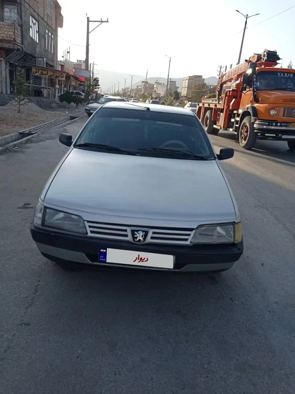 سلام .ماشین 405مدل 86دوگانه کارخانه ،|خودرو سواری و وانت|بهمن صغاد, |دیوار