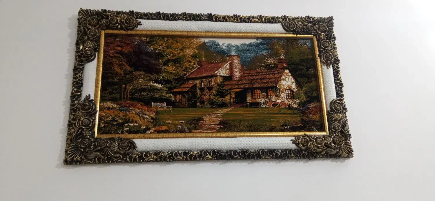 تابلو فرش ماشینی|تابلو فرش|کنگاور, |دیوار