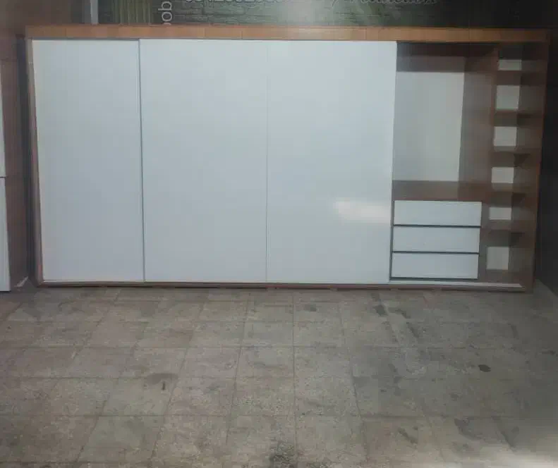 کمد دیواری ریلی مدرن سفارشی|جاکفشی، کمد، دراور|پاکدشت, کبودگنبد|دیوار