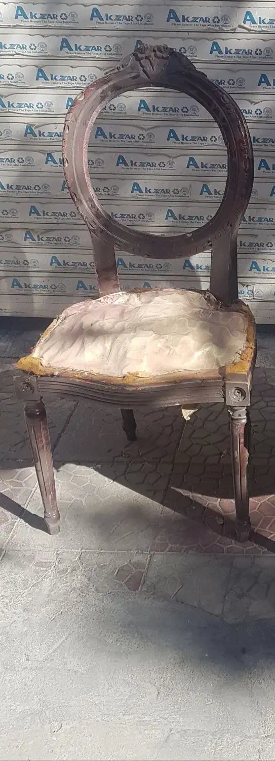 تعداد ۴عدد صندلی نهار خوری|میز و صندلی غذاخوری|مشهد, نیروی هوایی|دیوار