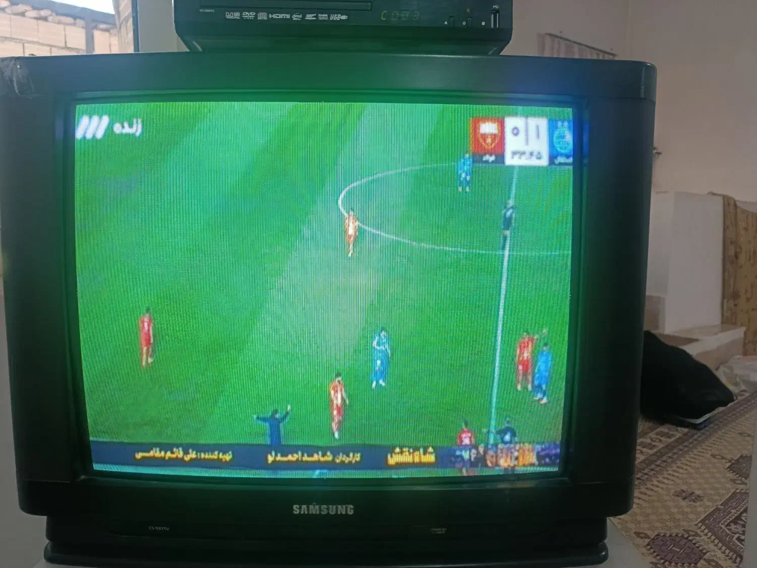 تلویزیون سامسونگ باگیرنده دی وی دی خور و فلش خور|تلویزیون و پروژکتور|باسمنج, |دیوار