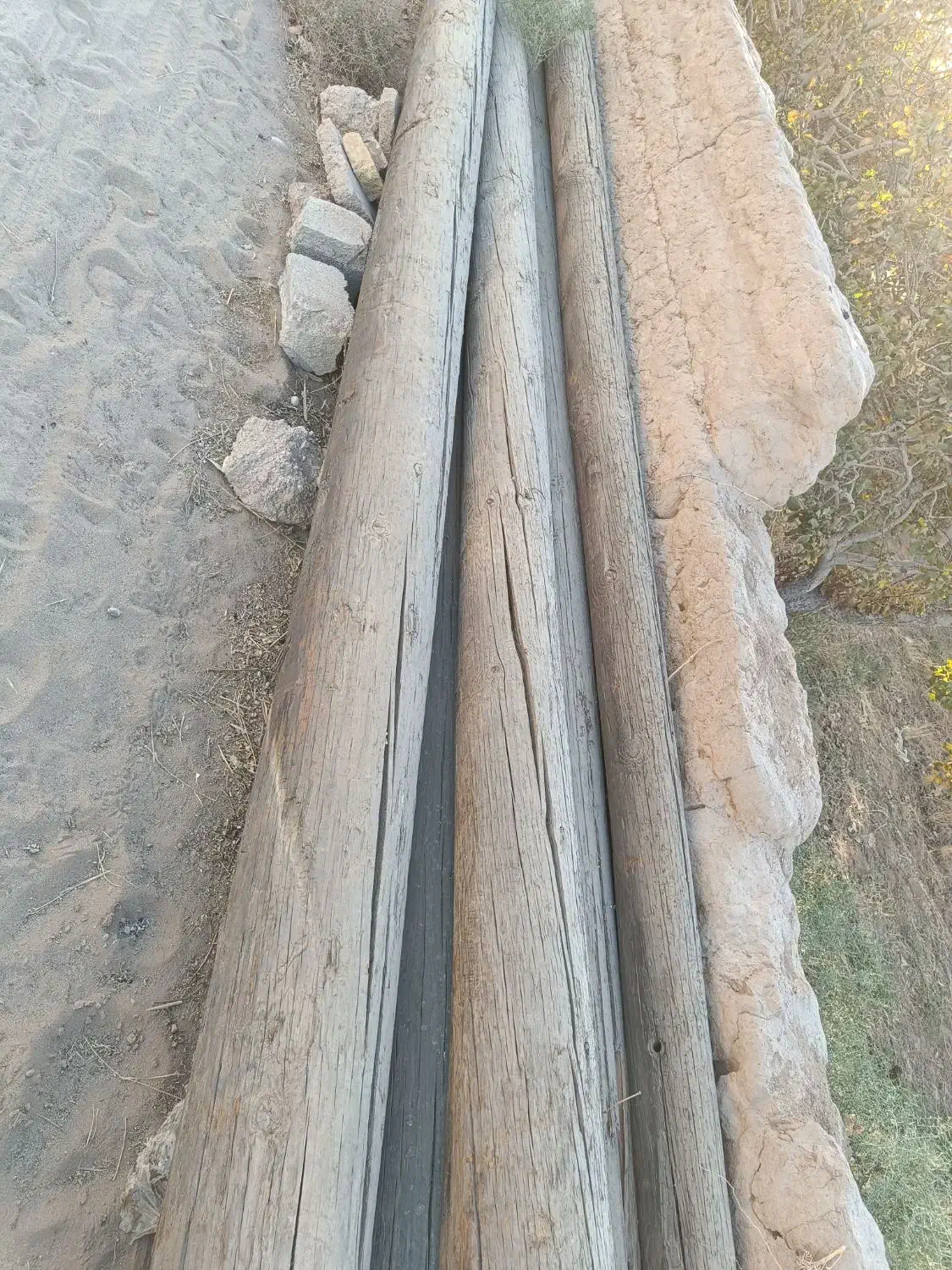 تیر برق چوبی|مصالح و تجهیزات ساختمان|زارچ, |دیوار