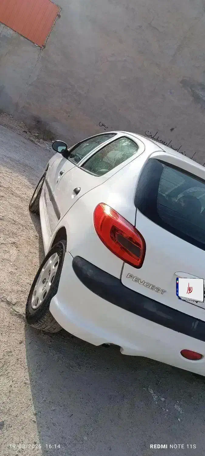 پژو 206 تیپ ۲، مدل ۱۳۸۱|خودرو سواری و وانت|جهرم, |دیوار