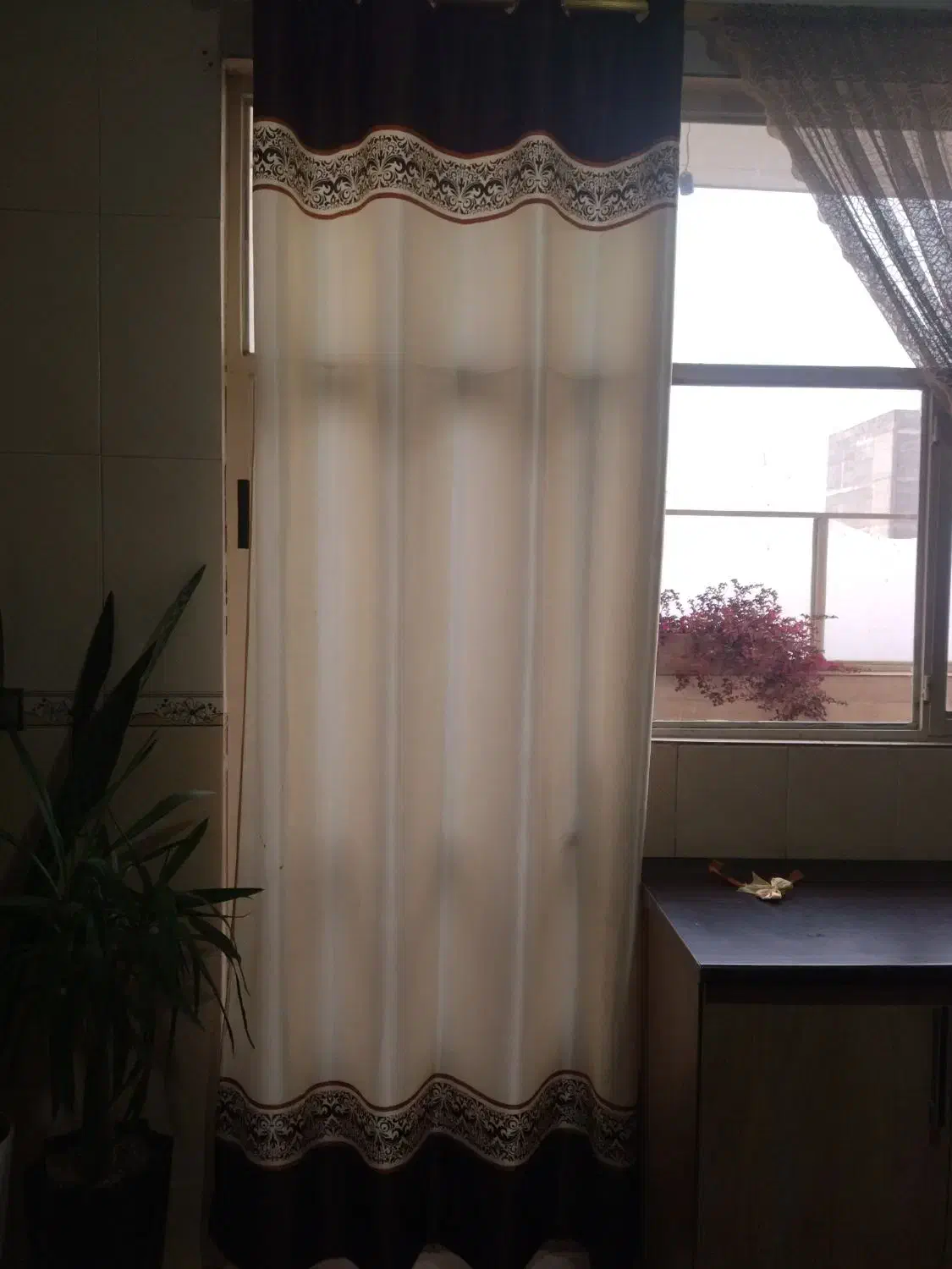 دستک پرده دو عدد جفت|پرده، رانر، رومیزی|کاشمر, |دیوار