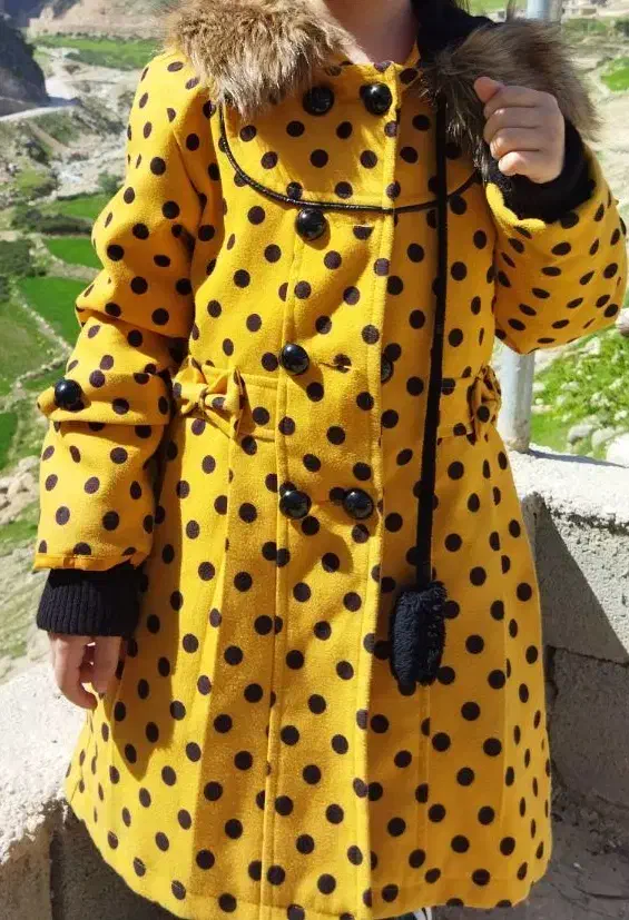 پالتوی گرم دخترانه|کفش و لباس بچه|فولادشهر, B7|دیوار