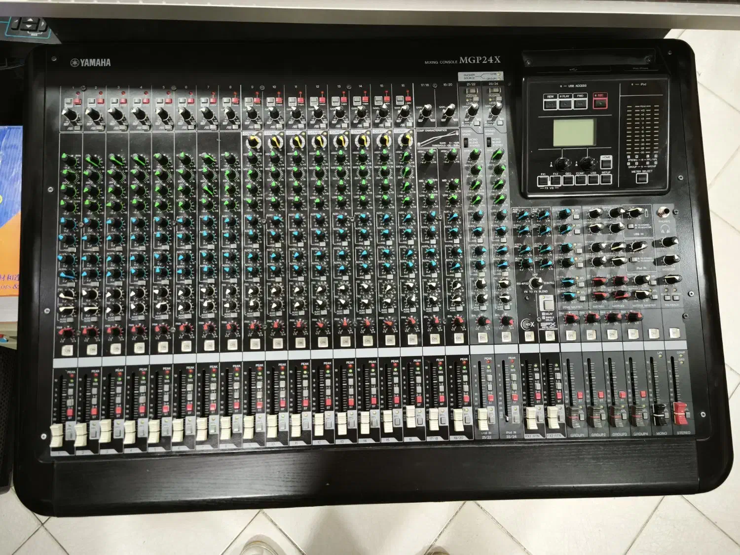 فروش میکسر یاماها mgp بیست و چهار سالم فابریک|صوتی و تصویری|تهران, مجیدیه|دیوار