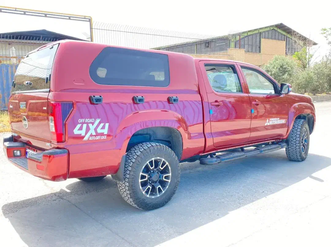 کابین فایبرگلاس مسقف باربند اتاق کانوپی آمیکو آسنا|قطعات یدکی و لوازم جانبی|تهران, حسن‌آباد|دیوار