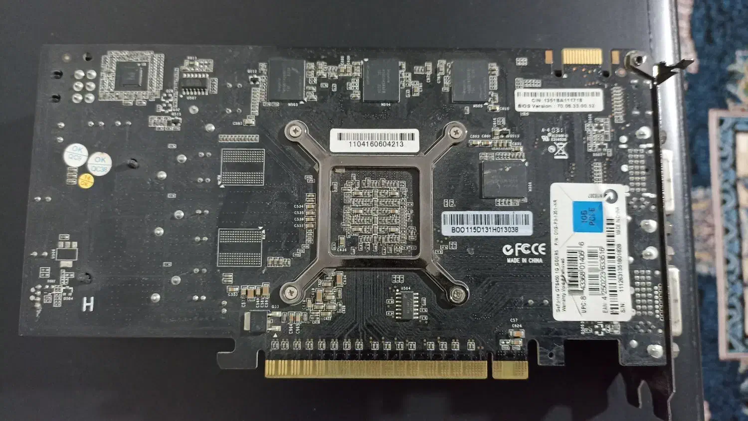 کارت گرافیک جیفورس GTS450 1GB|قطعات و لوازم جانبی رایانه|هریس, |دیوار