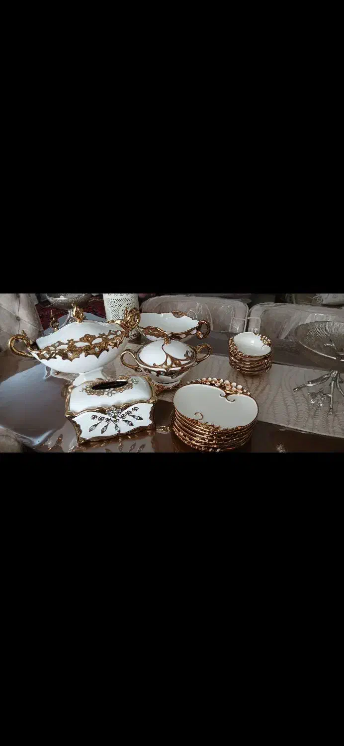 سرویس چینی دکوری و پذیرایی|ظروف سرو و پذیرایی|تهران, دولتخواه شمالی|دیوار