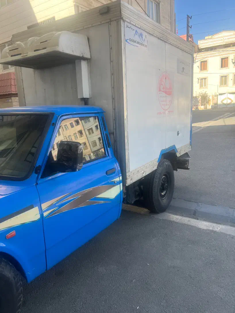 نیسان وانت یخچالدار کمکار. دوگانه کارخونه|خودرو سواری و وانت|تهران, جوانمردان (اندیشه)|دیوار