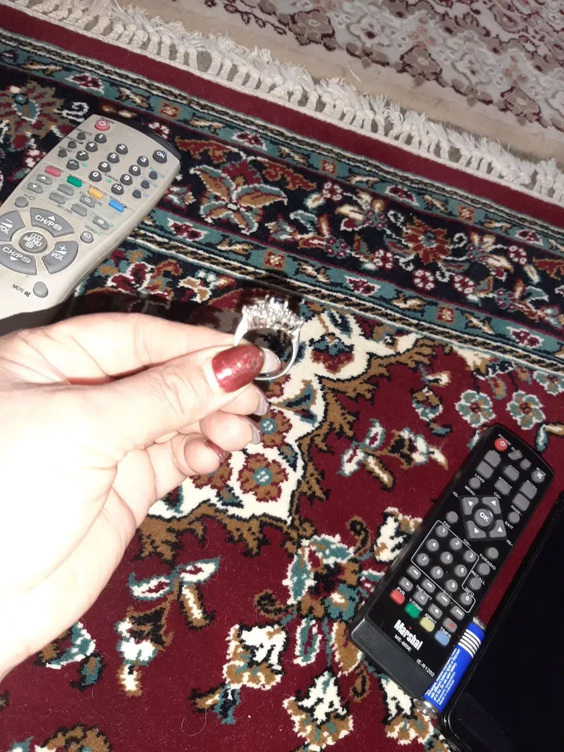 دوتاانگشترنقره|جواهرات|کرمانشاه, |دیوار