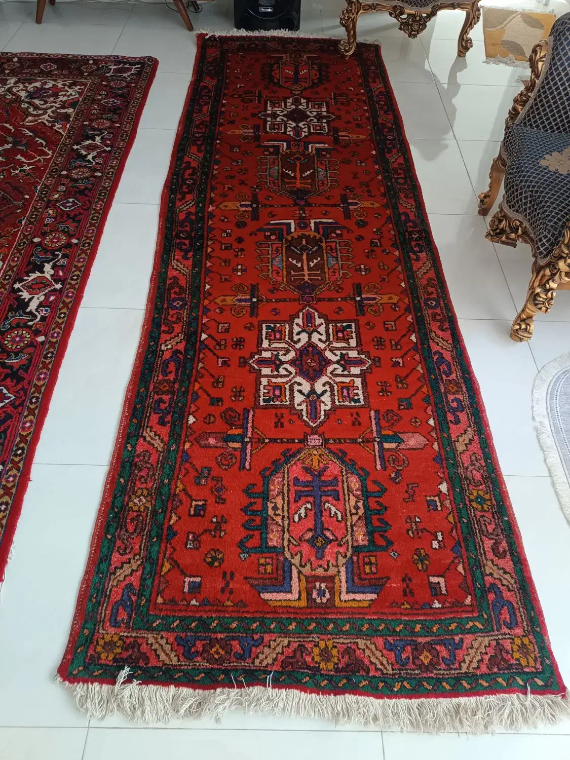 کناره دستبافت|فرش|تبریز, |دیوار