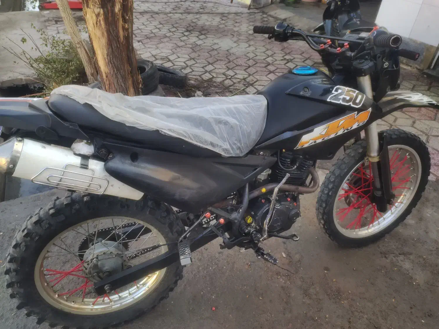 تریل رادیسون 250|موتورسیکلت|تایباد, |دیوار