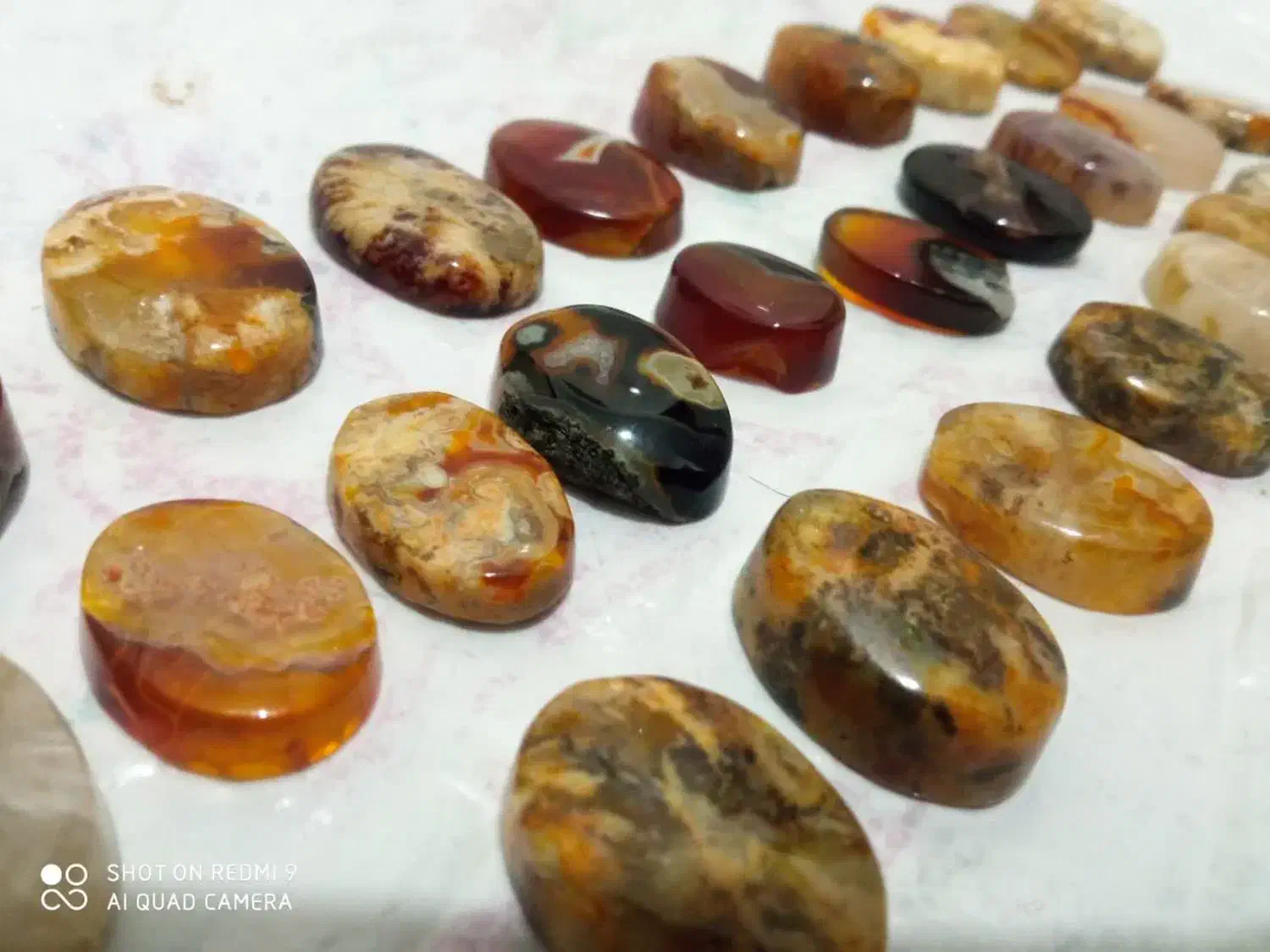 نگین انگشتر عقیق طبیعی|کلکسیون اشیاء عتیقه|بیرجند, |دیوار