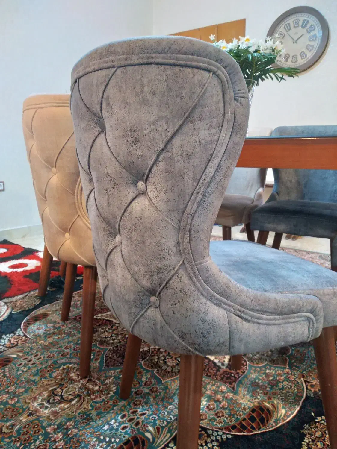 غذاخوری ۶ نفره چستر|میز و صندلی غذاخوری|نهاوند, |دیوار