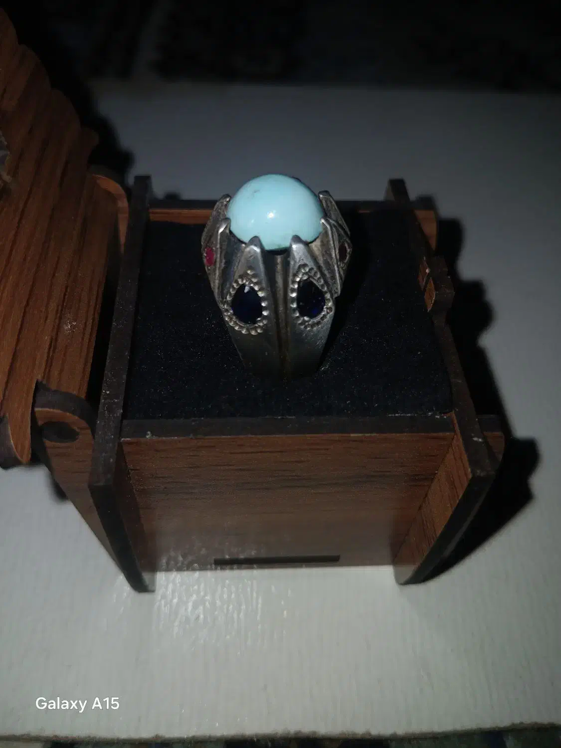 انگشتر فیروزه نیشابور عجمی (صاف)|جواهرات|اهواز, کمپلو شمالی|دیوار