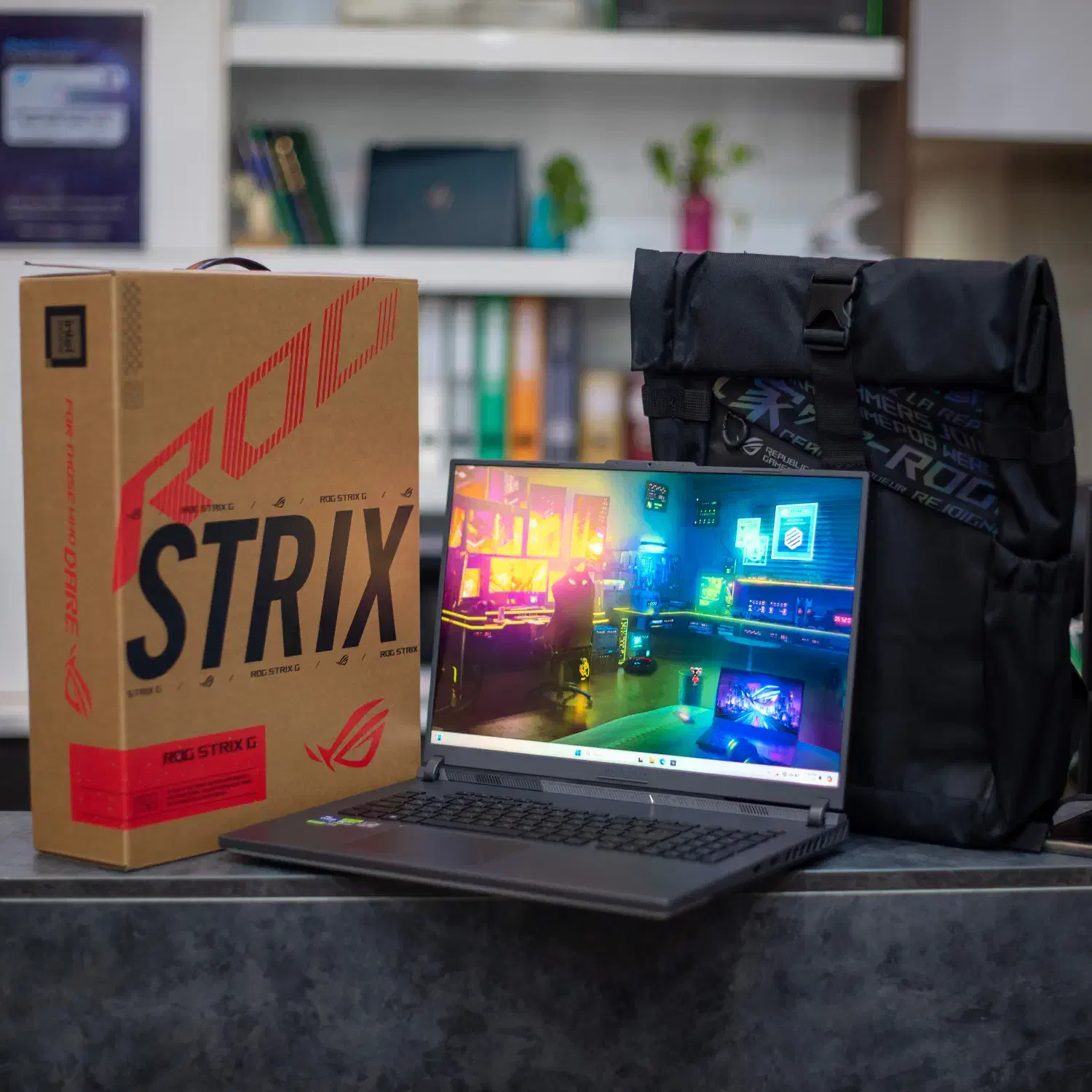 لپتاپ ROG با Ci-HX و RTX  8GB|رایانه همراه|یزد, |دیوار