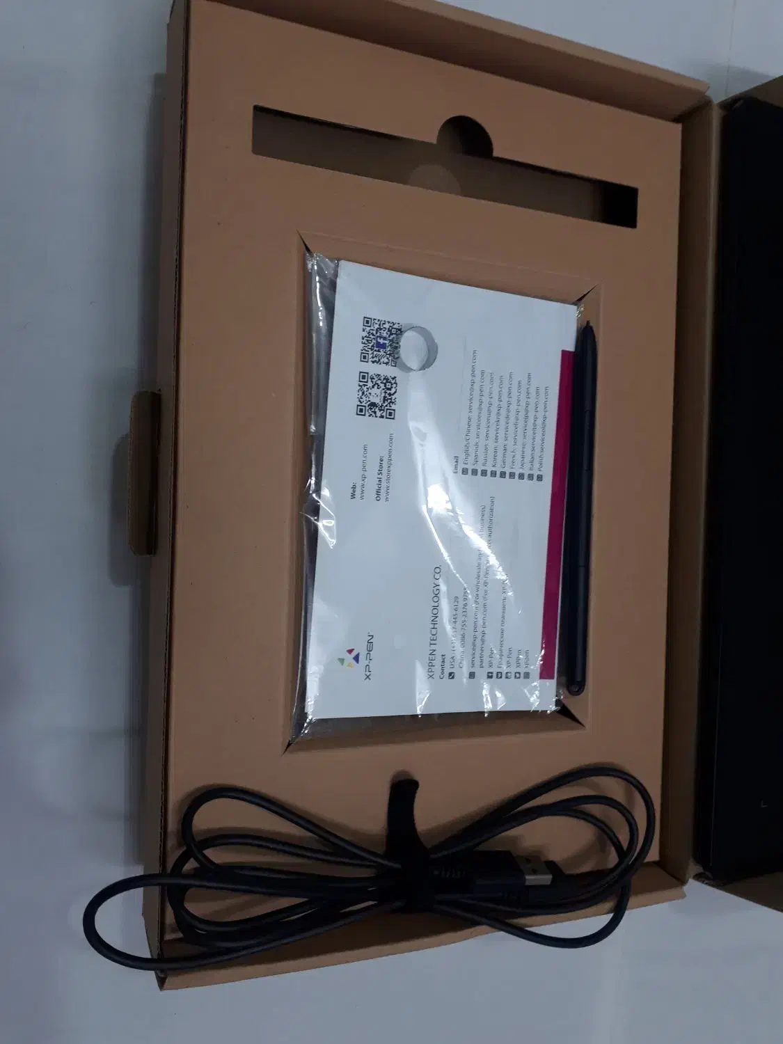 قلم نوری xp pen|قطعات و لوازم جانبی رایانه|آران و بیدگل, |دیوار