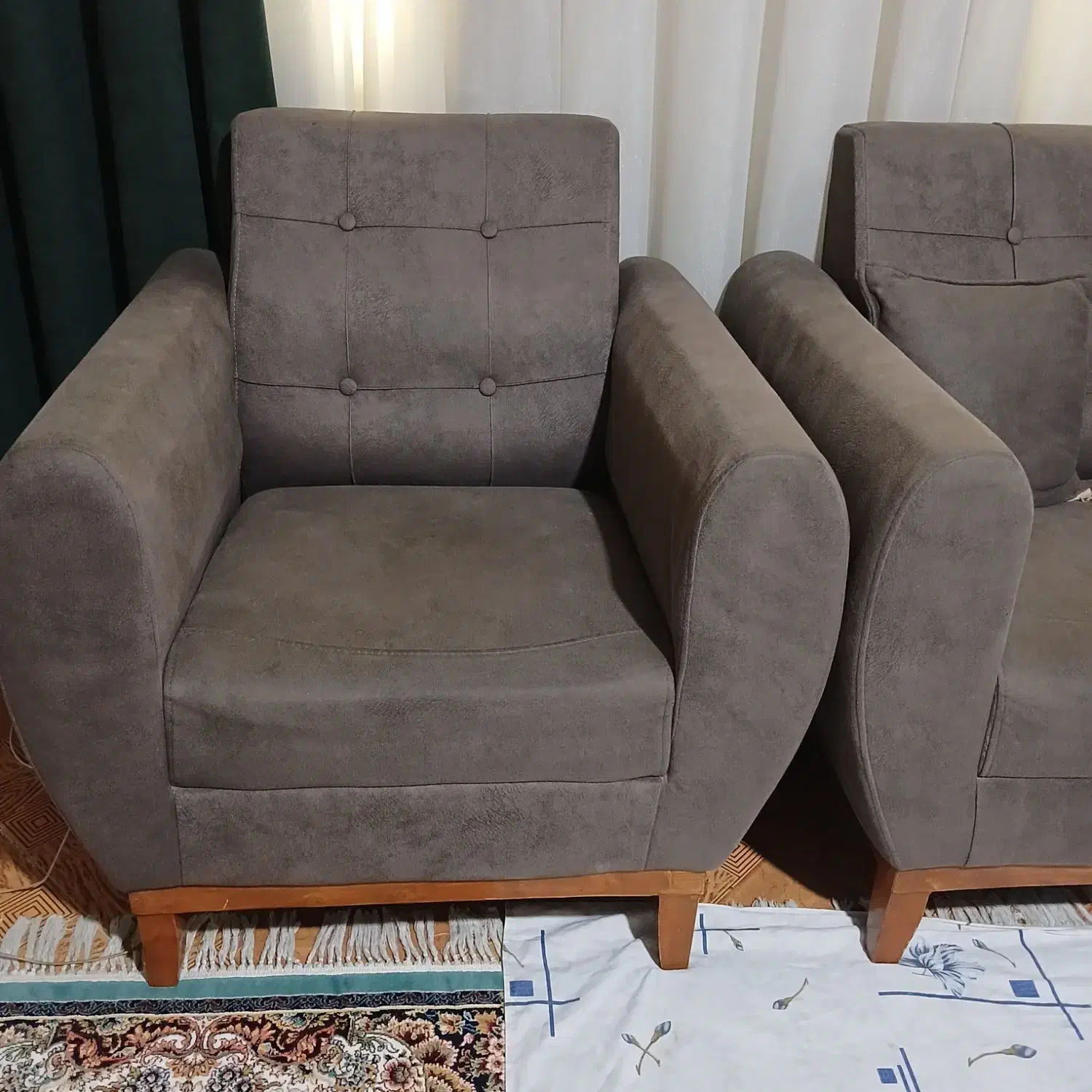 مبل هفت نفره  طوسی|مبلمان خانگی و میز عسلی|تهران, خزانه|دیوار