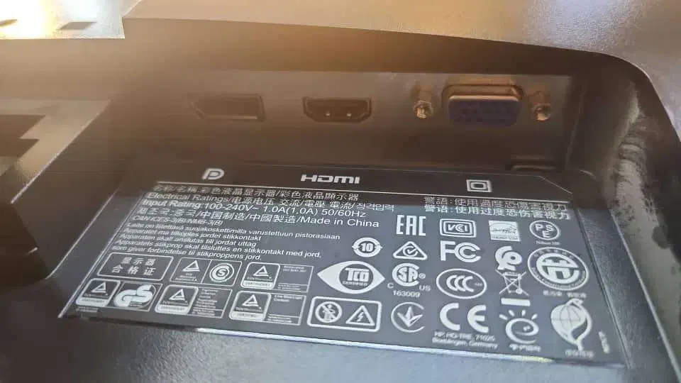 مانیتور 24 اینچی  HP مدل P240VA با HDMI|قطعات و لوازم جانبی رایانه|تهران, فلسطین (میدان انقلاب)|دیوار