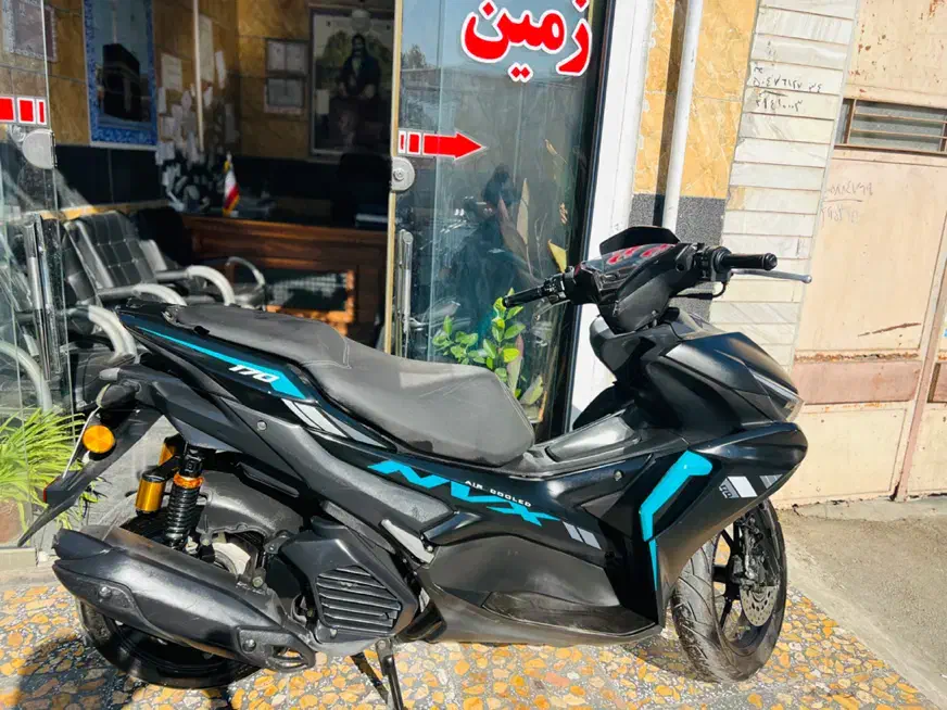موتور NvX 170 بدون خط خش|موتورسیکلت|شیراز, شهرک سعدی|دیوار