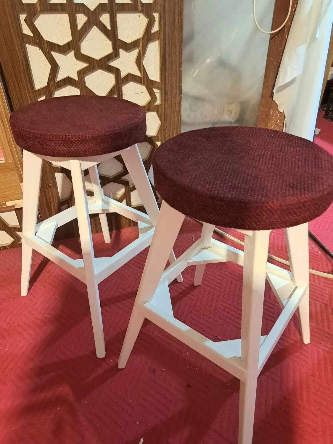 صندلی چهارپایه چوب روسی|صندلی و نیمکت|مشهد, رضاشهر|دیوار