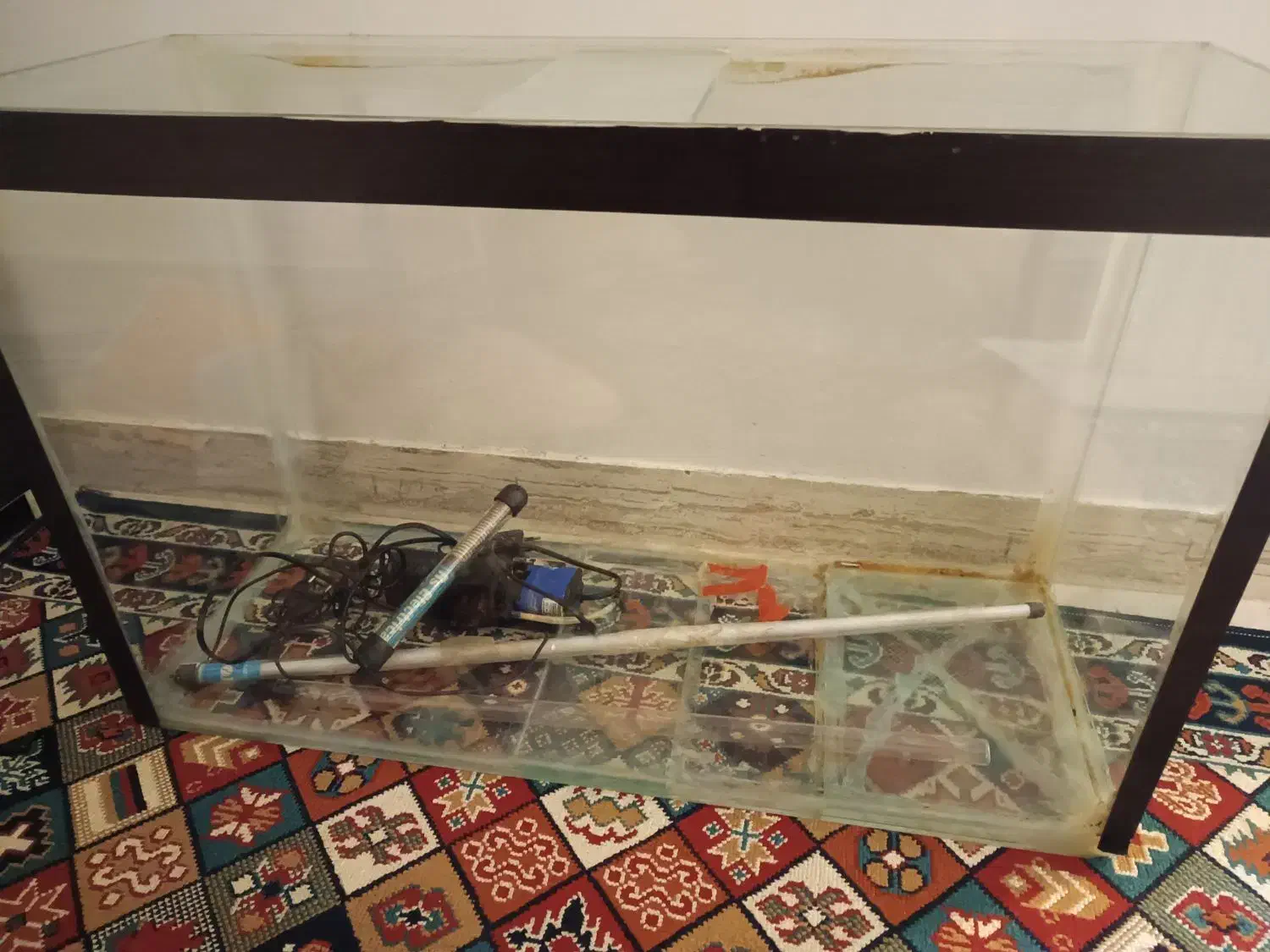 اکواریوم 80*50|ماهی|اردبیل, |دیوار