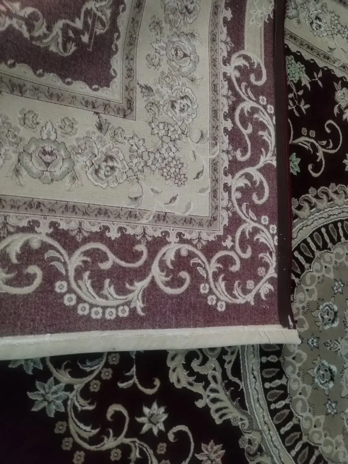 فرش ماشینی 9 متری 2 عدد|فرش|ری, علایین|دیوار