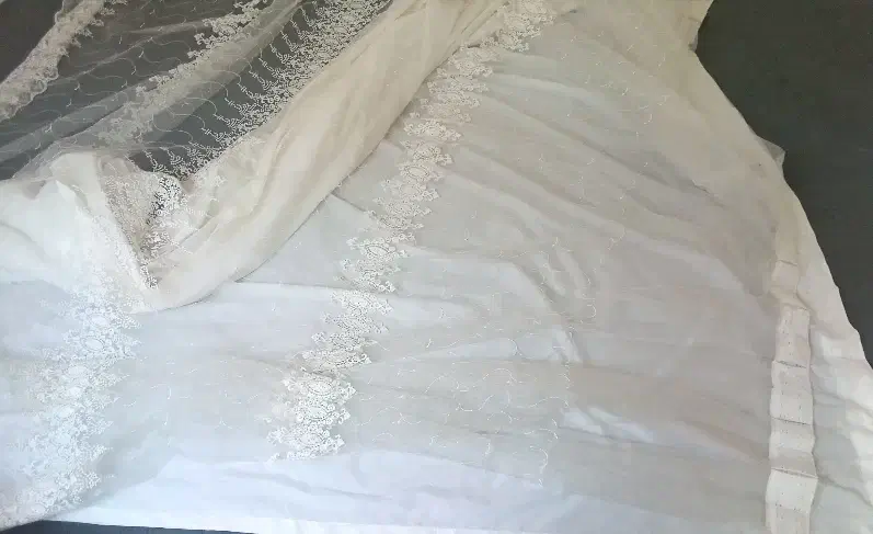 پرده نو ب همراه پشت پرده ای|پرده، رانر، رومیزی|شیروان (خراسان), |دیوار