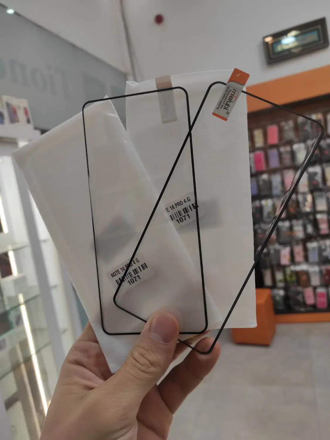 گلس فولNote 14pro plus Note14pro 4G Note 13proplus|لوازم جانبی موبایل و تبلت|مشهد, الهیه|دیوار