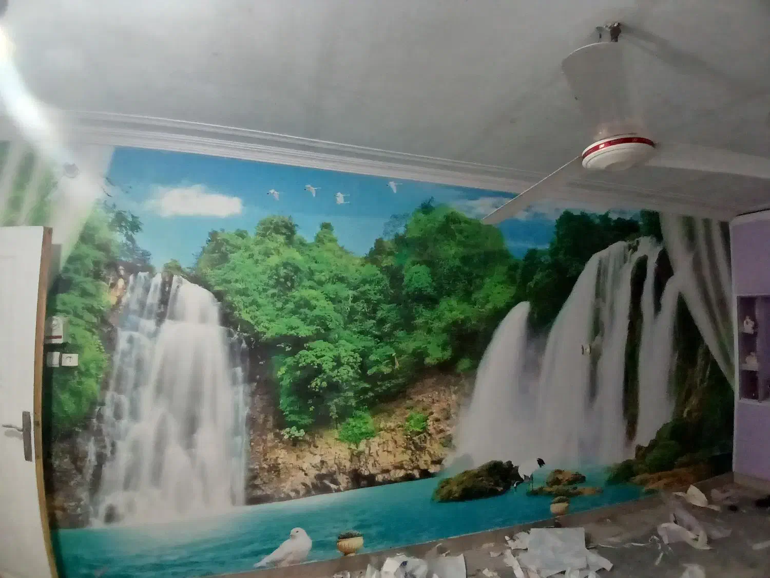 نصب کاغذ دیواری با کیفیت و تضمینی|خدمات پیشه و مهارت|بندر ماهشهر, |دیوار