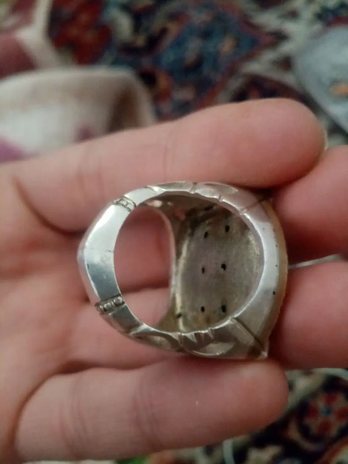 انگشتر فوق کلکسونی عتیقه|جواهرات|شیراز, گویم|دیوار