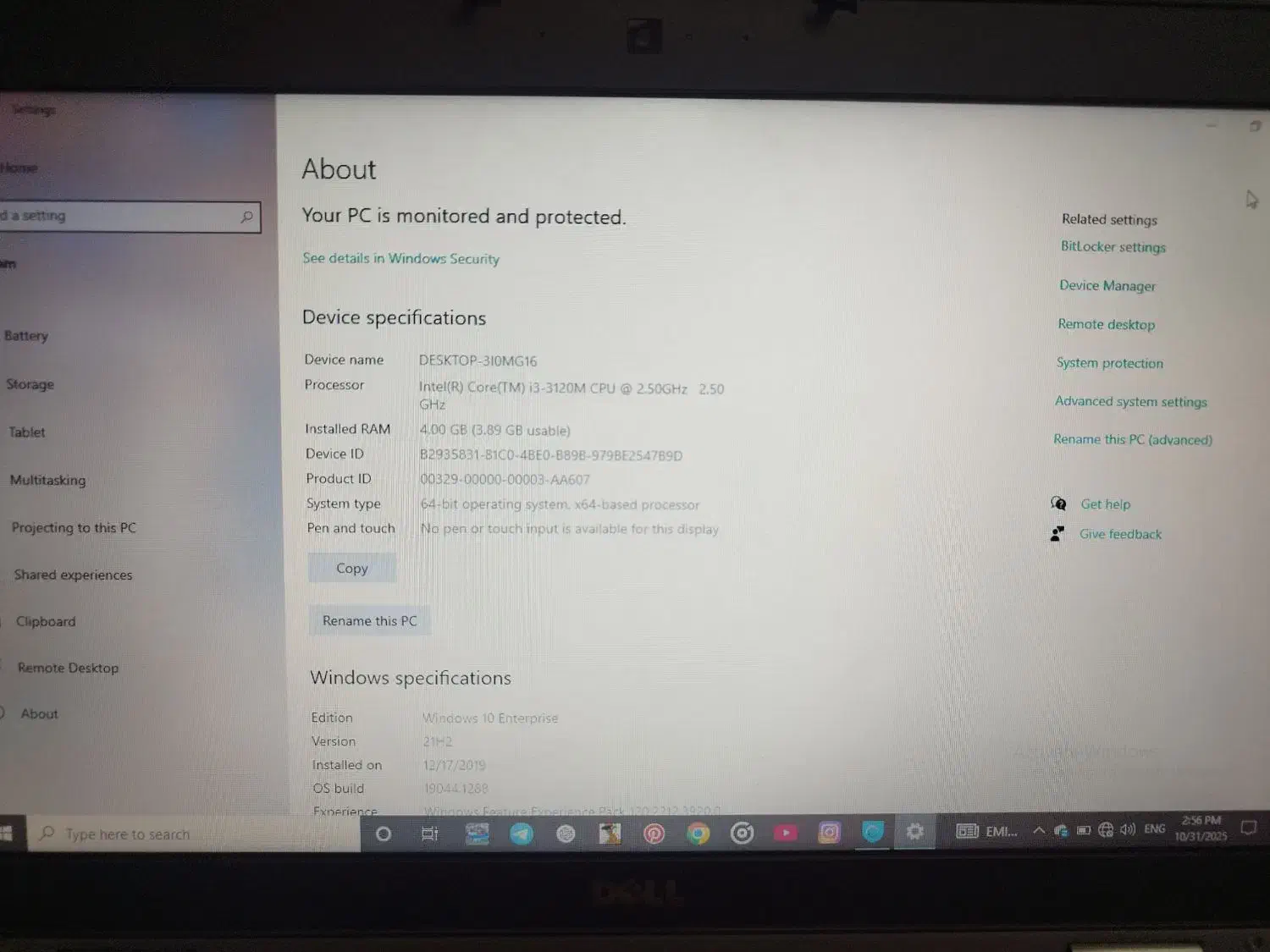 لپ‌تاپ Dell i3|رایانه همراه|بندرعباس, |دیوار